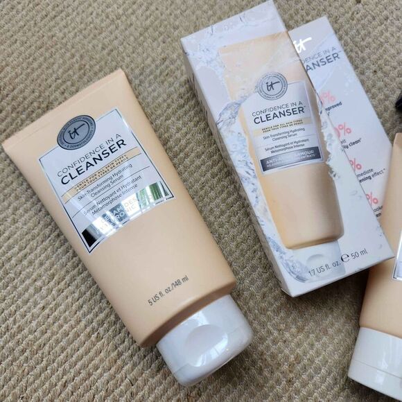 it Comestics Lot Confidence in a Cleanser Beauty Sleep Wrinkle Reducing Retinol - Picture 4 of 9